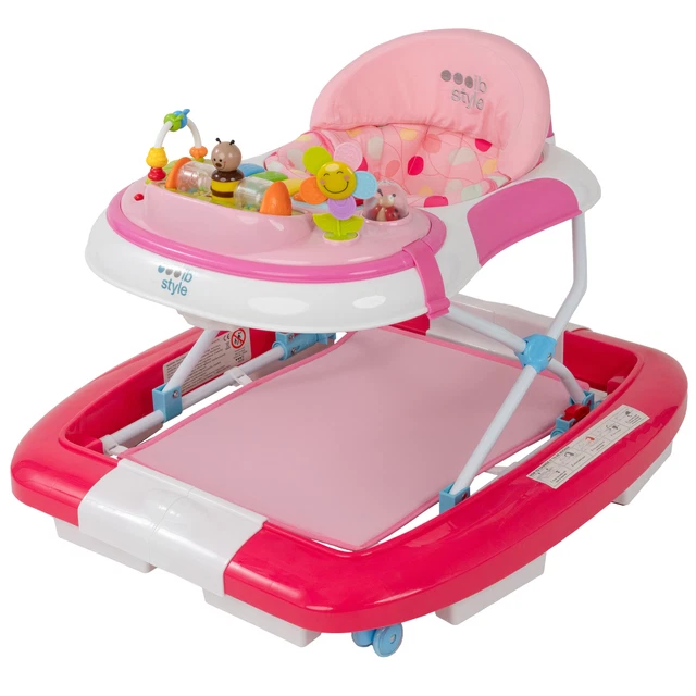 TROTTEUR BREVI GIOCAGIRO 3 en 1 rose EUR 80 00 PicClick FR